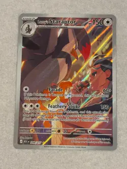Larry's Staraptor 249/217 Sv: Scarlet & Violet Full Art Rare Pokemon Card TCG NM - Image 1