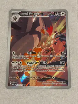 Larry's Staraptor 249/217 Sv: Scarlet & Violet Full Art Rare Pokemon Card TCG NM - Image 2
