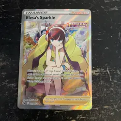 Elesa’s Sparkle ✨ Crown Zenith 147/159 Full Art Ultra Rare Pokemon TCG Card NM - Image 1