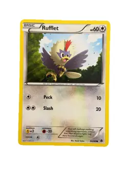 New: 2011 Pokemon TCG Rufflet 86 Emerging Powers Regular Common - Image 1