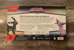 Pokemon TCG Prismatic Evolutions Premium Figure Collection Box New & Sealed - Image 2