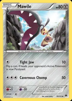 Pokemon Mawile (78/137) BREAKpoint LP REVERSE HOLO - Image 1