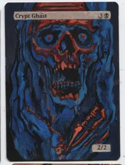 Crypt Ghast MTG Altered art MAGIC Hand Painted Card Commander - Image 1