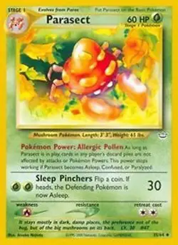 Pokemon Parasect (35/66) Neo Revelation NM - Image 1