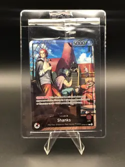 SEALED PSA Exclusive Shanks One Piece TCG OP09-001 Promo Card - Image 1