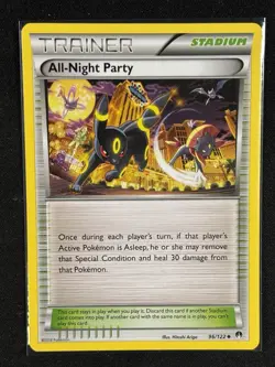 Pokemon - All-Night Party 96/122 - BREAKpoint Non Holo - NM - Image 1