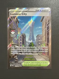 Lumiose City Full Art Trainer Rare 111/088 Pokemon ME03: Perfect Order - Image 1