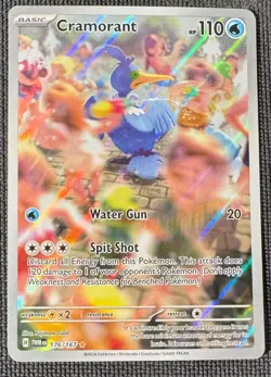 CRAMORANT 176/167 ILLUSTRATION RARE TWILIGHT MASQUERADE POKEMON NM - Image 1