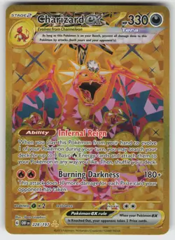 Charizard ex - Hyper Rare SV03: Obsidian Flames 228/197 Pokemon - Image 1