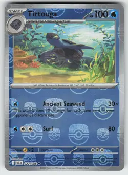 Tirtouga (Master Ball Pattern) Uncommon SV: Black Bolt 022/086 Pokemon - Image 1