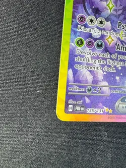 Espeon ex 155/131 Sv: Prismatic Evolutions Holo - Lightly Played - Pokemon TCG - Image 3