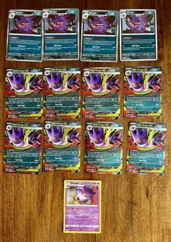 Mega Gengar ex 056/094 Gengar 050/088 Holos Pokemon TCG Holo Lot - Image 1
