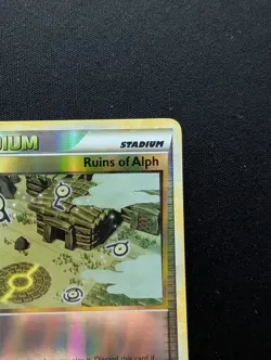 NM Pokemon Ruins of Alph Reverse Holo Card 76/90 Undaunted - Image 3