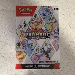 Pokemon Scarlet & Violet Prismatic Evolutions Booster Bundle Box Eevee & Friends - Image 1