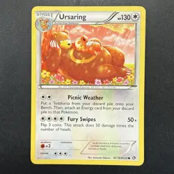 Ursaring RC16/RC25 Radiant Collection Pokemon Card Common Legendary Treasures - Image 1