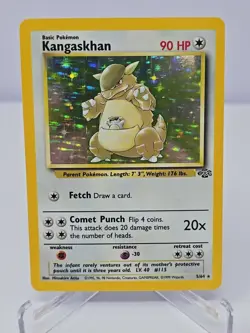 Kangaskhan - 5/64 - Pokemon Jungle Unlimited Holo Rare Card WOTC LP - Image 1