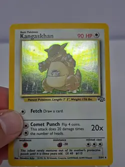 Kangaskhan - 5/64 - Pokemon Jungle Unlimited Holo Rare Card WOTC LP - Image 2