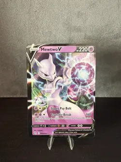 Pokemon TCG Mewtwo v Full Art Holo Ultra Rare - Image 1