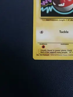 Pokemon Card Voltorb 98/130 Base Set 2 Common WOTC - Image 4