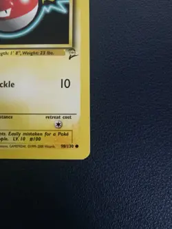 Pokemon Card Voltorb 98/130 Base Set 2 Common WOTC - Image 5