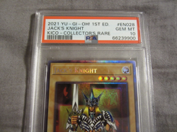 Yu-Gi-Oh! King's Court Collectors Rare JACK'S KNIGHT KICO-EN028 PSA 10! - Image 3