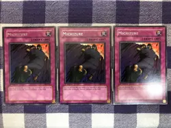 3x Michizure - PSV-051 - Rare 1st Edition YuGiOh! TCG Pharaoh's Servant - Image 1
