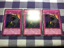 3x Michizure - PSV-051 - Rare 1st Edition YuGiOh! TCG Pharaoh's Servant - Image 2