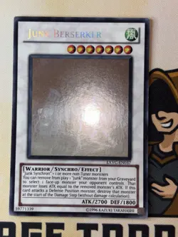 Junk Berserker Ghost Rare EXVC-EN037 Unlimited YuGiOh! NM - Image 2
