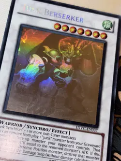 Junk Berserker Ghost Rare EXVC-EN037 Unlimited YuGiOh! NM - Image 3