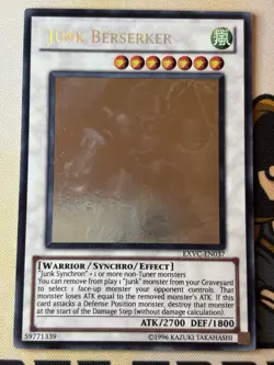 Junk Berserker Ghost Rare EXVC-EN037 Unlimited YuGiOh! NM - Image 4