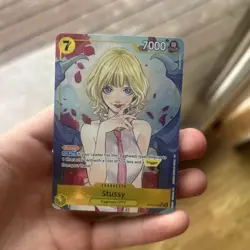 Stussy OP13-110 SR Alternative Art Carrying On His Will One Piece TCG - Image 1