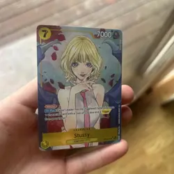 Stussy OP13-110 SR Alternative Art Carrying On His Will One Piece TCG - Image 2