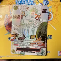 One piece OP-15 Gum-Gum Golden Rifle Alternate Art - Adventure On Kami’s Island - Image 1