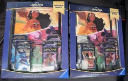 Lot of 2 Disney Lorcana TCG Portfolio Bundle - Image 1