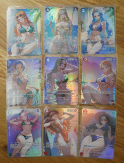 Boa Nami Robin Vivi Card One Piece Anime Waifu Goddess Story Doujin CUSTOM Hot - Image 1