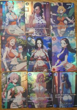 Nami UTA Reiju CUSTOM Card One Piece Anime Waifu Goddess Story Doujin Sexy Hot - Image 1