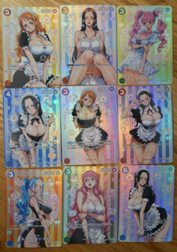 Boa Nami Robin Perona Card One Piece Anime Waifu Goddess Story Doujin CUSTOM Hot - Image 1
