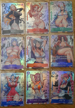 Boa Nami Robin Yamato CUSTOM Card One Piece Anime Waifu Goddess Story Doujin - Image 1