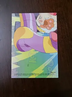 NM! - Topps Pokemon Series 3 - Pikachu & Charmander Sing P06 of 6 Puzzle Card - Image 2