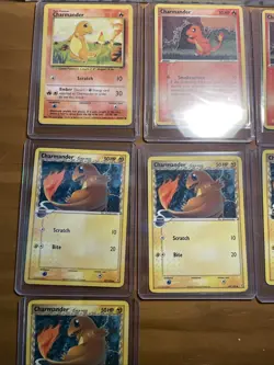 Vintage Charmander Lot Of 9 Cards - Image 2