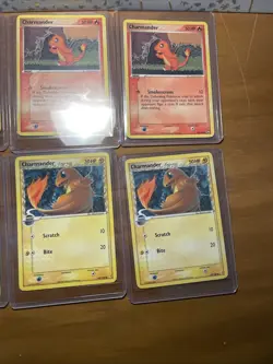 Vintage Charmander Lot Of 9 Cards - Image 3
