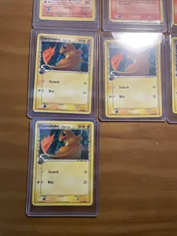 Vintage Charmander Lot Of 9 Cards - Image 4