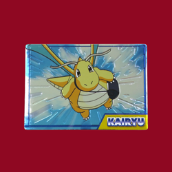 DRAGONITE (KAIRTU)--JAPANESE MEIJI EMBOSSED PROMO FOIL POKEMON CARD - Image 1