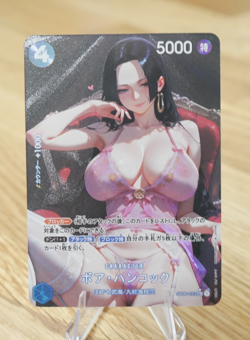 Boa Hancock Card One Piece Anime Waifu Goddess Story Doujin CUSTOM CARD Hot Sexy - Image 4
