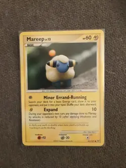 Mareep 82/127 Platinum Regular Common Card 2009 Pokemon TCG - Image 1