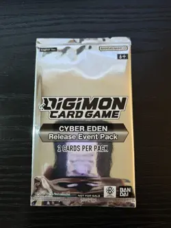 6x Digimon Card Game Cyber Eden Release Event Pack (Pre Release) - Image 2