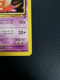 Pokemon Card Jynx 45/130 Base Set 2 Uncommon WOTC - Image 5