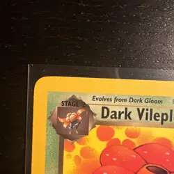 Pokemon Dark Vileplume TCG Team Rocket Card 30/82 Regular - Image 2