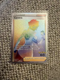 Pokemon Card TCG - Candela 083/078 - Pokemon GO - Rainbow Secret Rare - NM ⭐ - Image 1