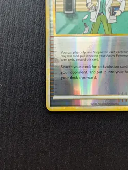 NM Pokemon Professor Elm's Training Method Reverse Holo Card 100/123 HG/SS - Image 4